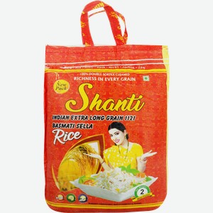 Рис SHANTI Басмати, 2кг
