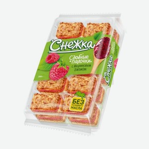Палочки Сдобные Снежка С Малиновым Джемом 308г
