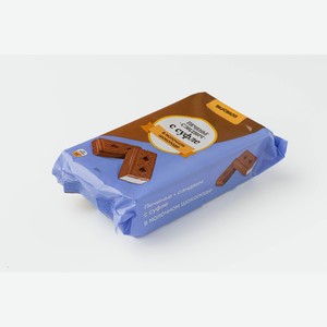 Печенье-сэндвич с суфле в молочном шоколаде 220 г