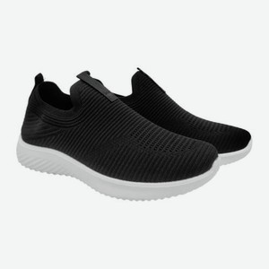 Мужские кроссовки слипоны чёрные модель DX26SS022 р.44