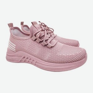 Женские кроссовки со шнурками розовые модель TCTJ202 р.36