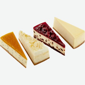 Чизкейк-мини замороженный BETTY S CAKE Ассорти, 500г