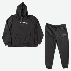 Костюм спортивный мужской арт. SS25-UTM05/04 р.56, чёрный, 6