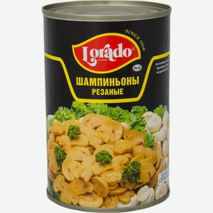 Грибы шампиньоны резаные Lorado 425 г