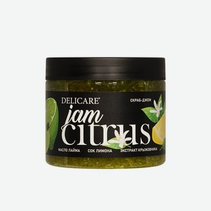 Скраб - джем для тела Delicare Citrus jam 400г