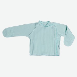 Распашонка для новорожденных «Амелли» бирюзовая, размер 62