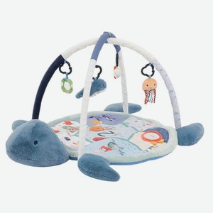 Коврик развивающий Mothercare Ты я и море с подвесными игрушками, 80х60х80 см