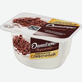 Творожный Продукт Даниссимо, С Шоколадом, С Хрустящими Шариками В Шоколаде, 130 Г