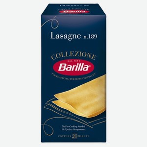 Макаронные изделия Barilla Лазанья из твёрдых сортов пшеницы, 500г, 500 г