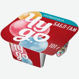 Йогурт Чудо Бабл-гам 4% БЗМЖ 101г, 101 г