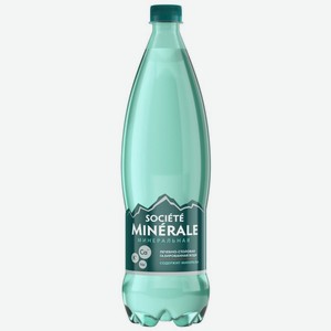 Вода Societe Minerale Чистозерье минеральная природная лечебно-столовая газированная 1.5 л