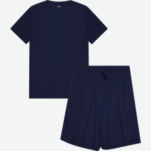 Пижама мужская HOMECLUB темно-синяя, Арт. L25104-02