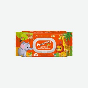 Влажные салфетки PAMPERINO 1 упак. 130 шт.