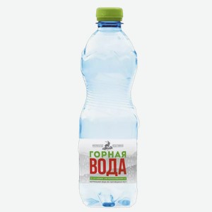 Вода питьевая ГОРНАЯ НЕГАЗ. ПЭТ 0,5Л