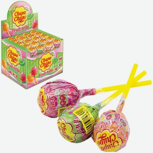 Карамель CHUPA CHUPS (Чупа-Чупс)  Фруттелла , 17 г, ш/к 34601