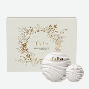 D`ALBA Набор средств для ухода за руками Nourishing Objet Hand Cream, 1 шт.