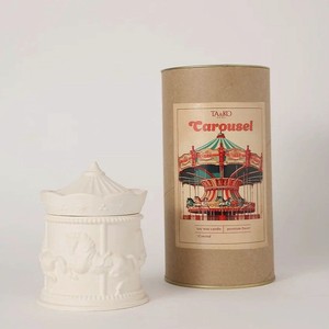 TA&KO HOME Ароматическая свеча  Карусель  Бурбонская ваниль, 1 шт.