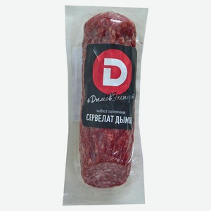 Колбаса с/к Сервелат срез 230г Дымов