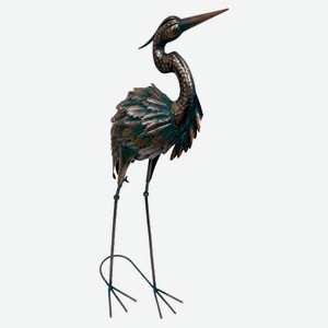 Фигура садовая Аист, 30x18x84 см