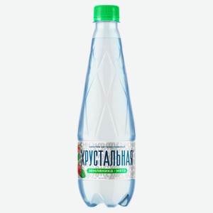 Напиток негазированный «Хрустальная» со вкусом земляники и мяты, 500 мл