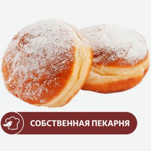 Пончик АШАН с вареной сгущенкой, 70 г