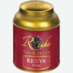 Чай Riche Natur Kenya Riche чёрный байховый кенийский крупнолистовой 100г, 100 г