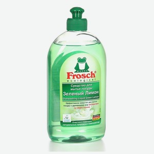 Гель для мытья посуды Frosch Экологический (Ecological) Зелёный лимон 500 мл