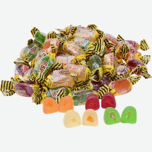 Конфеты желейные ВАУ МЯУ Микс неглазированные с начинкой, весовые