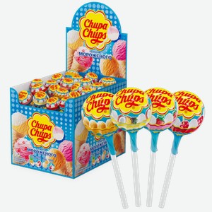 Карамель Chupa Chups со вкусом мороженого 12 г