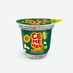 Семечки Богучарские Очищенные Жареные 75г