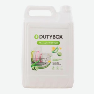 Эко-гель для посуды Dutybox Алоэ и свежий огурец 5л