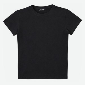 Футболка женская базовая L015/3,р.50,ЧЕРНЫЙ