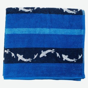 Полотенце махровое Морское 70х150см 360 г/м2 ПЛ-2802-06854/5
