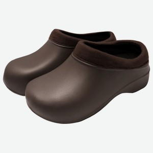 Галоши мужские утепленные Коро с отворотом шоколад, р-р 42