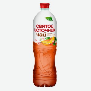 Чай черный холодный «Святой Источник» персик-жасмин, 1 л