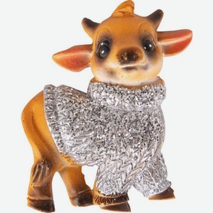 Магнит Santa Club Корова в свитере 1шт