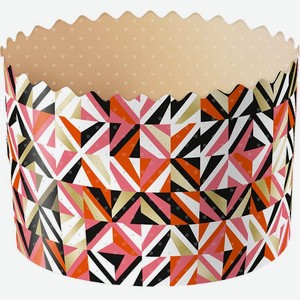 Набор пасхальный Домашняя кухня формы для кулича бумажные 90x90мм в ассортименте 4шт, 4 шт