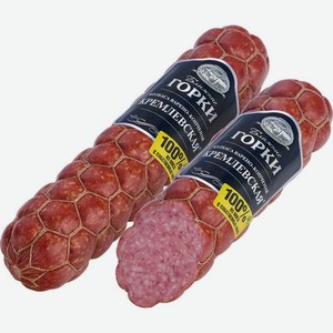 Колбаса Ближние горки Кремлевская варено-копченая, Цена за 100 г