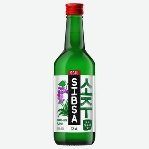 Соджу Sibsa Виноград Алоэ Россия, 375 мл