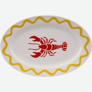 Блюдо фарфор в ассортименте, 24х16.5см