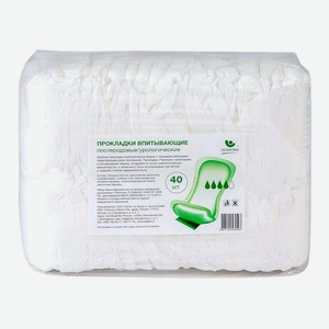 ПЕЛИГРИН Прокладки впитывающие послеродовые урологические Super, 40 шт.