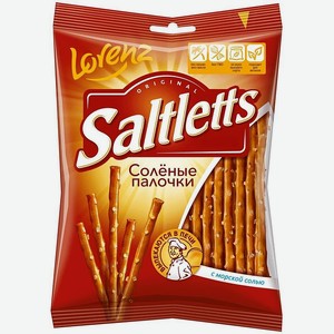 Палочки Saltletts/Солтлеттс соленые классические 75г