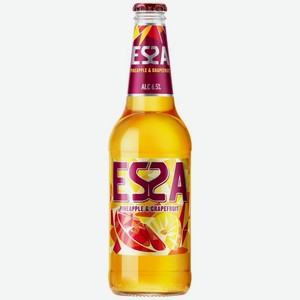 Напиток пивной Essa Pineapple&Grapefruit 6.5% 400мл, 400 мл
