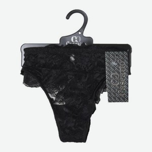 Женские трусы стринги бесшовные черные ажурные р.s-xl Vilena в ассортименте