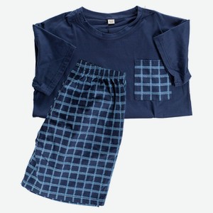 Пижама мужская (футболка+ шорты)NS-210