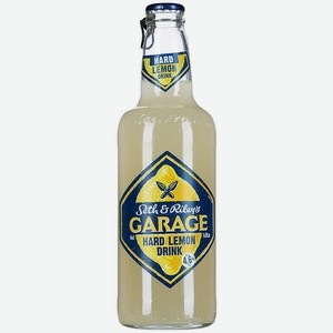 Пивной напиток Garage Hard Lemon, 440мл