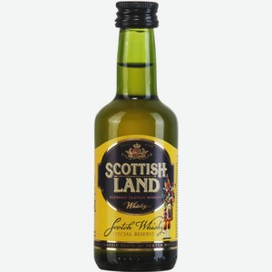 Виски Scottish Land 40% 0.05л