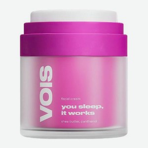 Крем для лица ночной питательный 50мл Vois