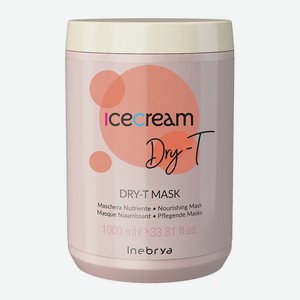 INEBRYA Маска для увлажнения и восстановления сухих волос Dry-T, 1000 мл