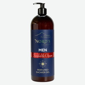 Гель д/душа мужской Nord s Secret сандал и свежесть океана 3
